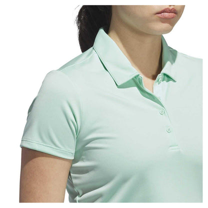 Mint - Side - Adidas Womens-Ladies Performance Golf Polo Shirt
