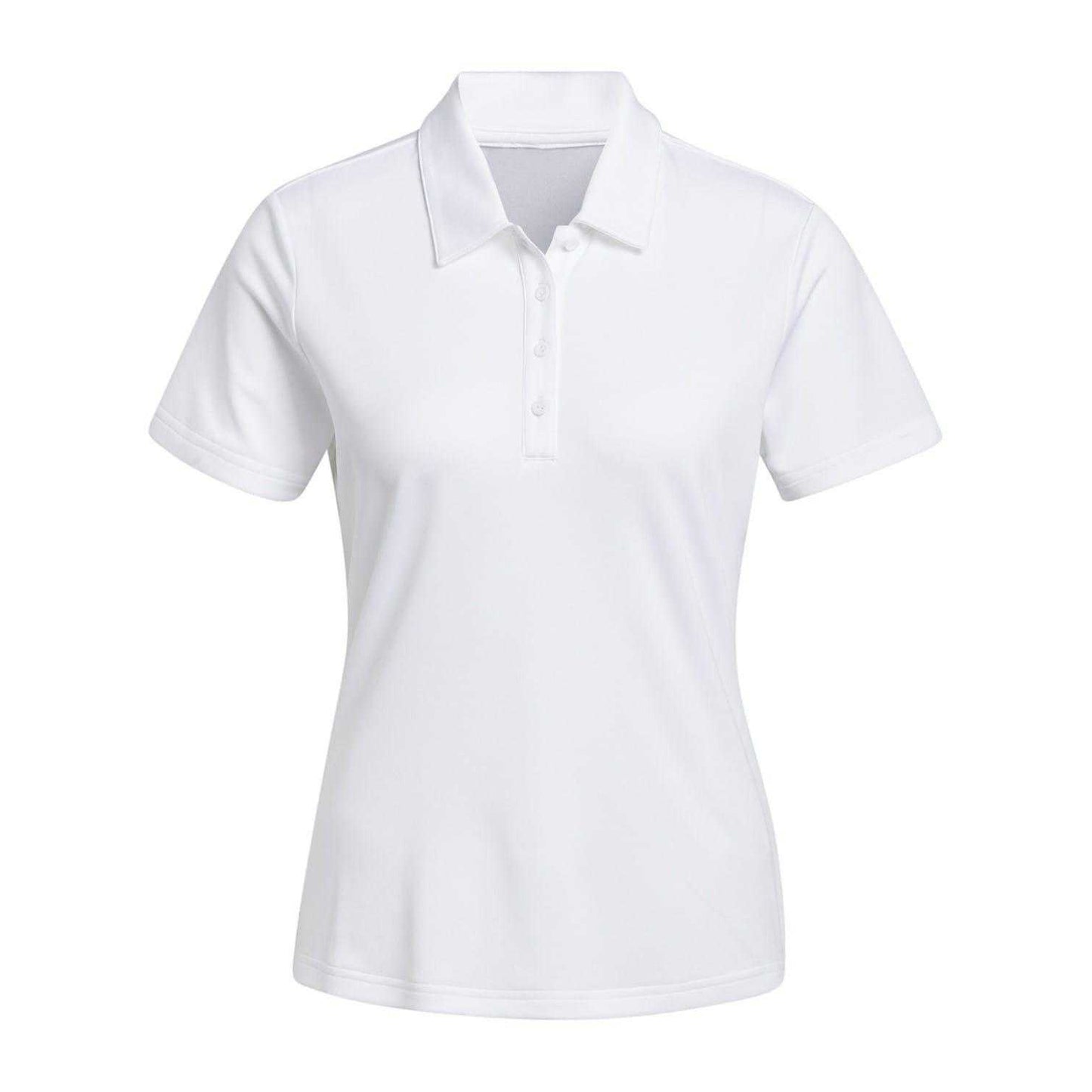 White - Front - Adidas Womens-Ladies Performance Golf Polo Shirt