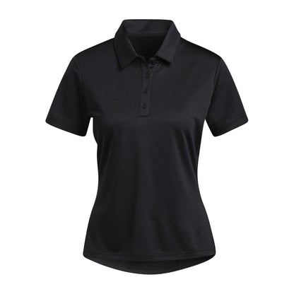 Black - Front - Adidas Womens-Ladies Performance Golf Polo Shirt