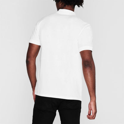 White - Side - Hugo Mens Deruso Polo Shirt