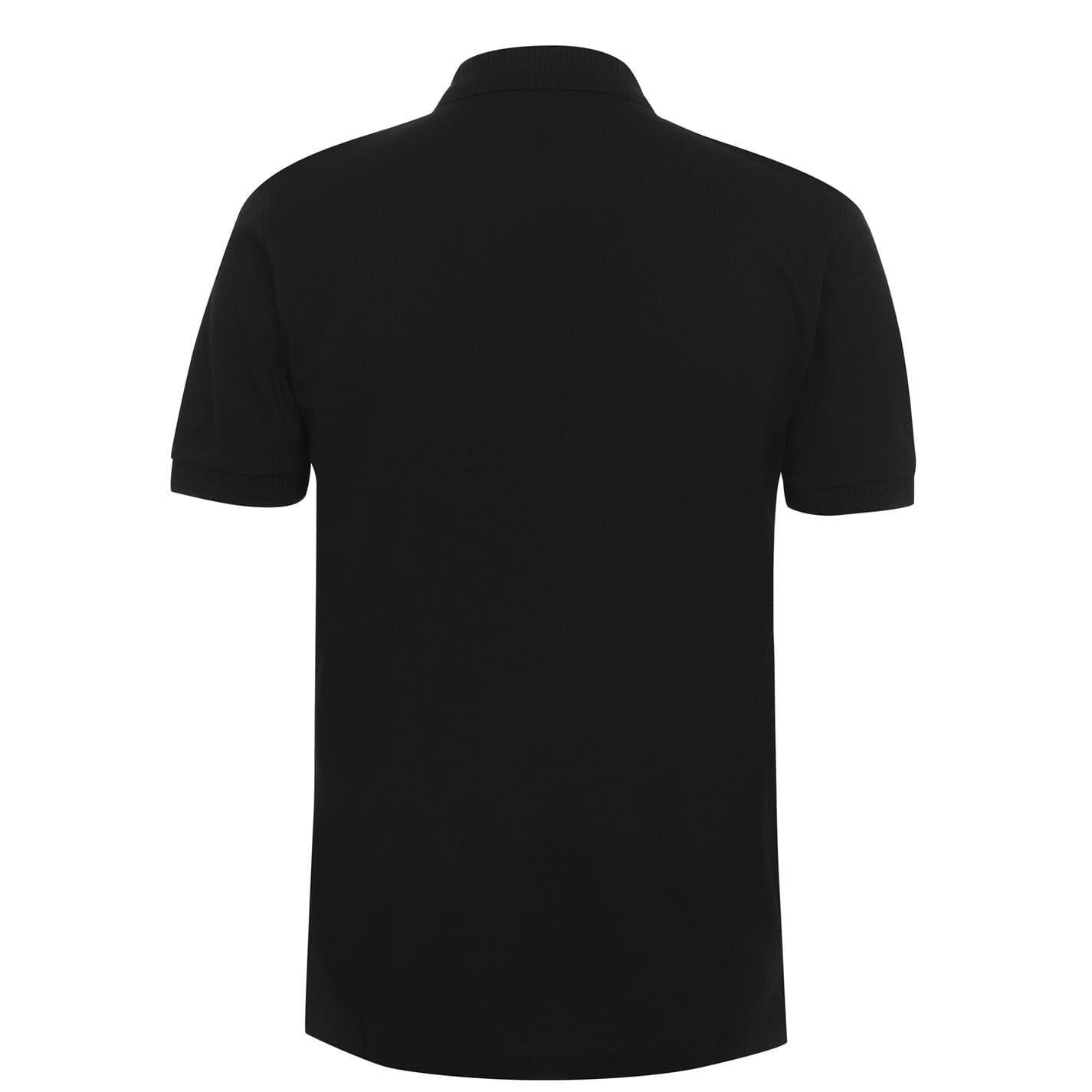 Black - Pack Shot - Hugo Mens Deruso Polo Shirt