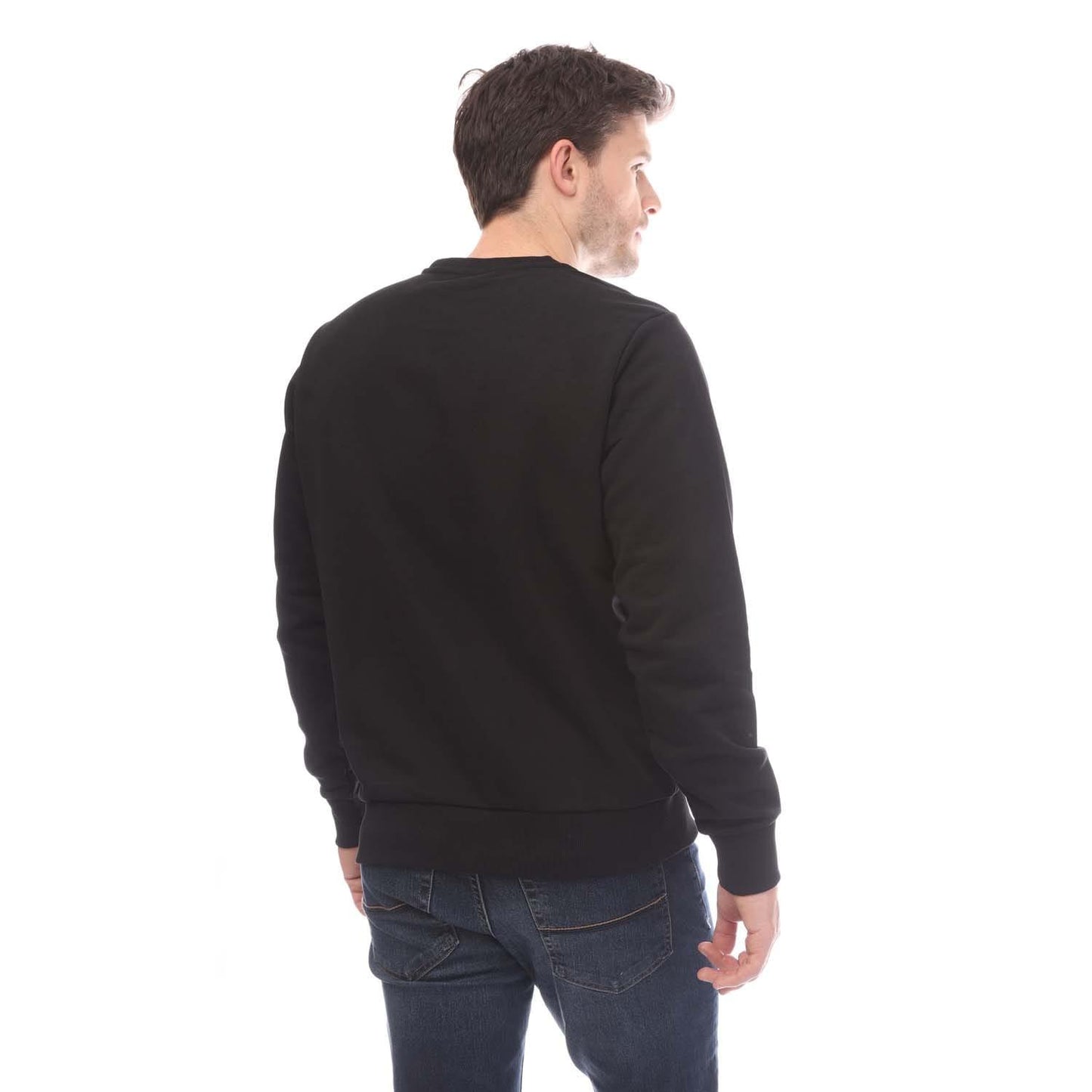 Black - Back - Diesel Mens S-Girk Cuty Felpa Hoodie