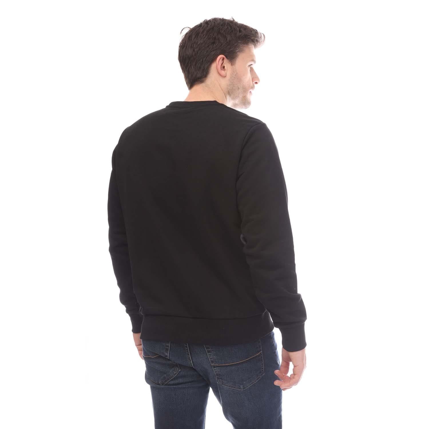 Black - Back - Diesel Mens S-Girk Cuty Felpa Hoodie