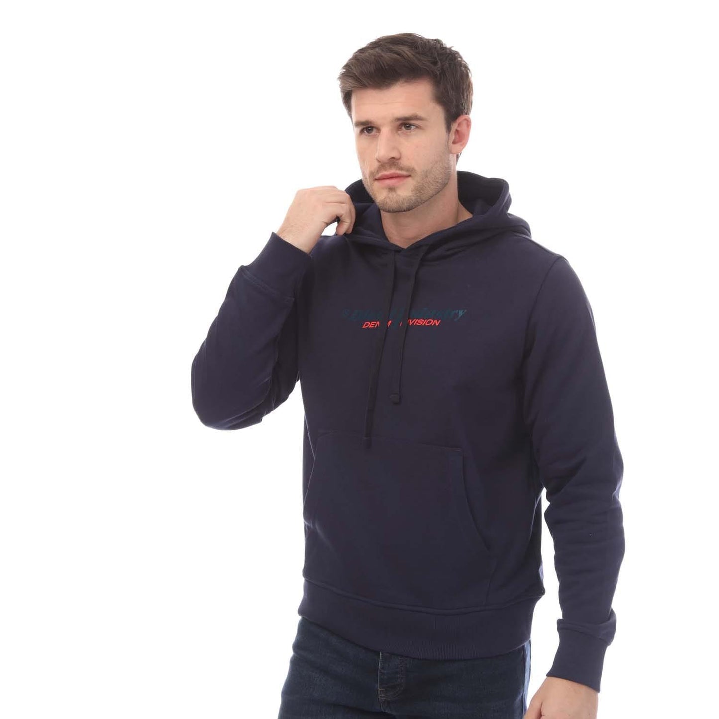 Black - Pack Shot - Diesel Mens S-Girk Cuty Felpa Hoodie