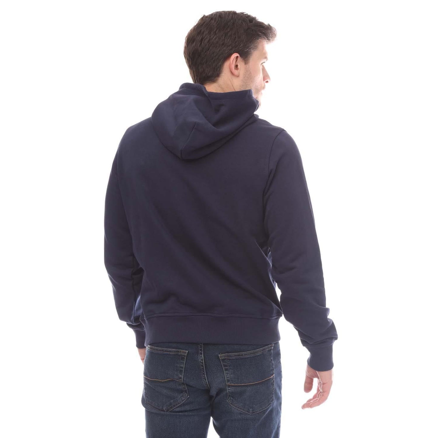 Black - Close up - Diesel Mens S-Girk Cuty Felpa Hoodie