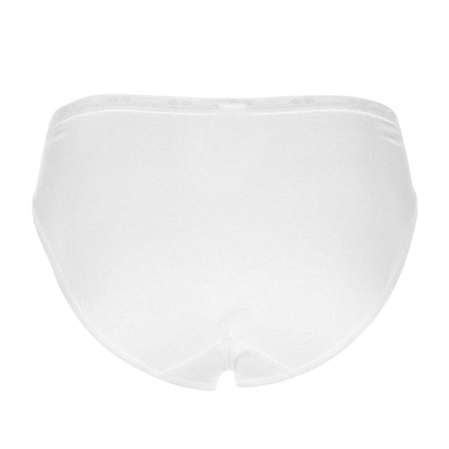 White - Back - Sloggi Womens-Ladies Tai Logo Cotton Blend Briefs (Pack of 3)