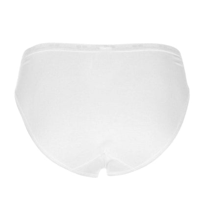 White - Back - Sloggi Womens-Ladies Tai Logo Cotton Blend Briefs (Pack of 3)