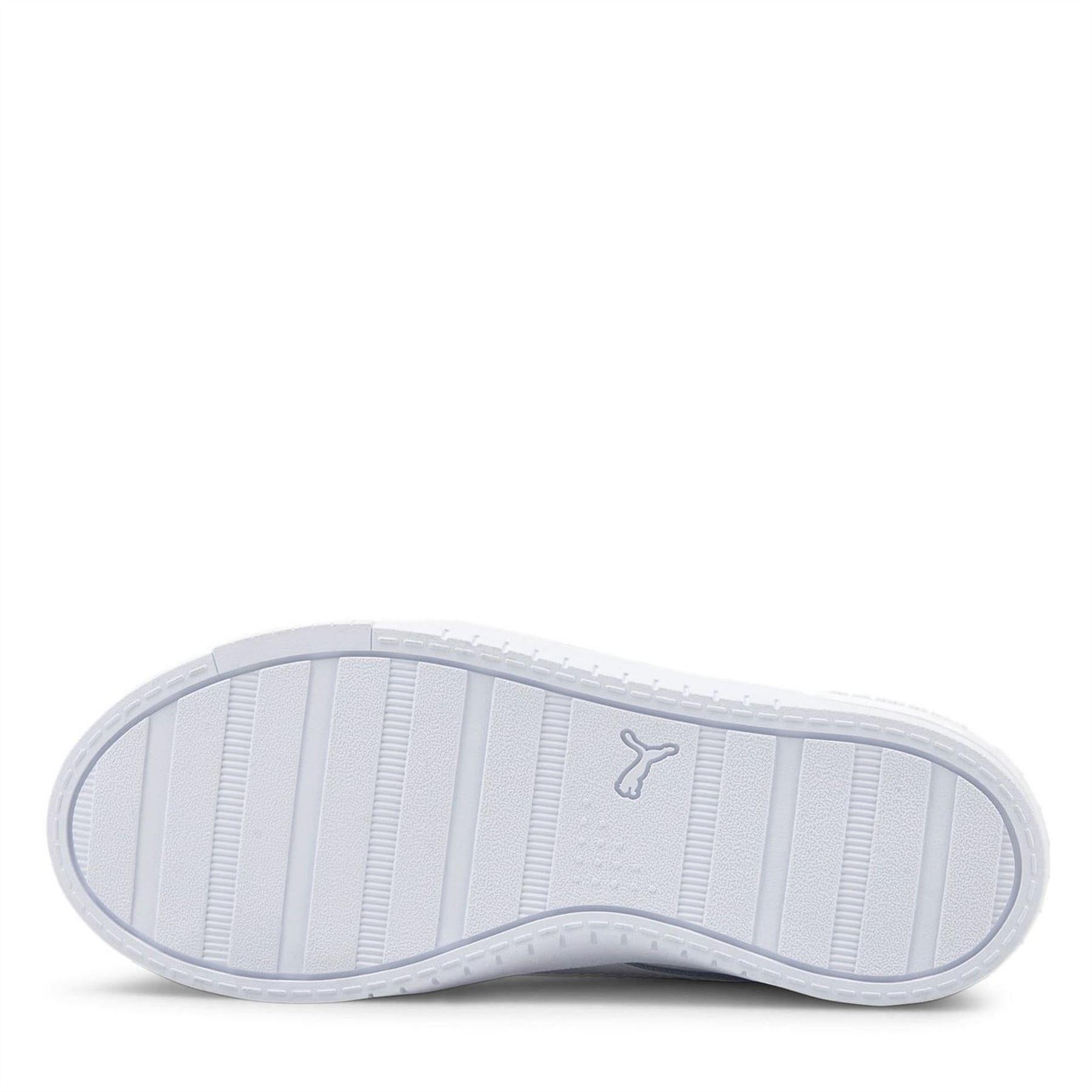 White - Side - Puma Girls Jada Trainers