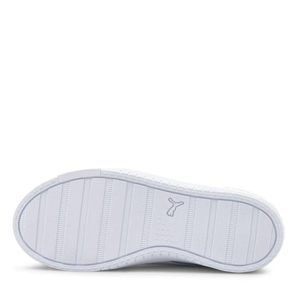 White - Side - Puma Girls Jada Trainers