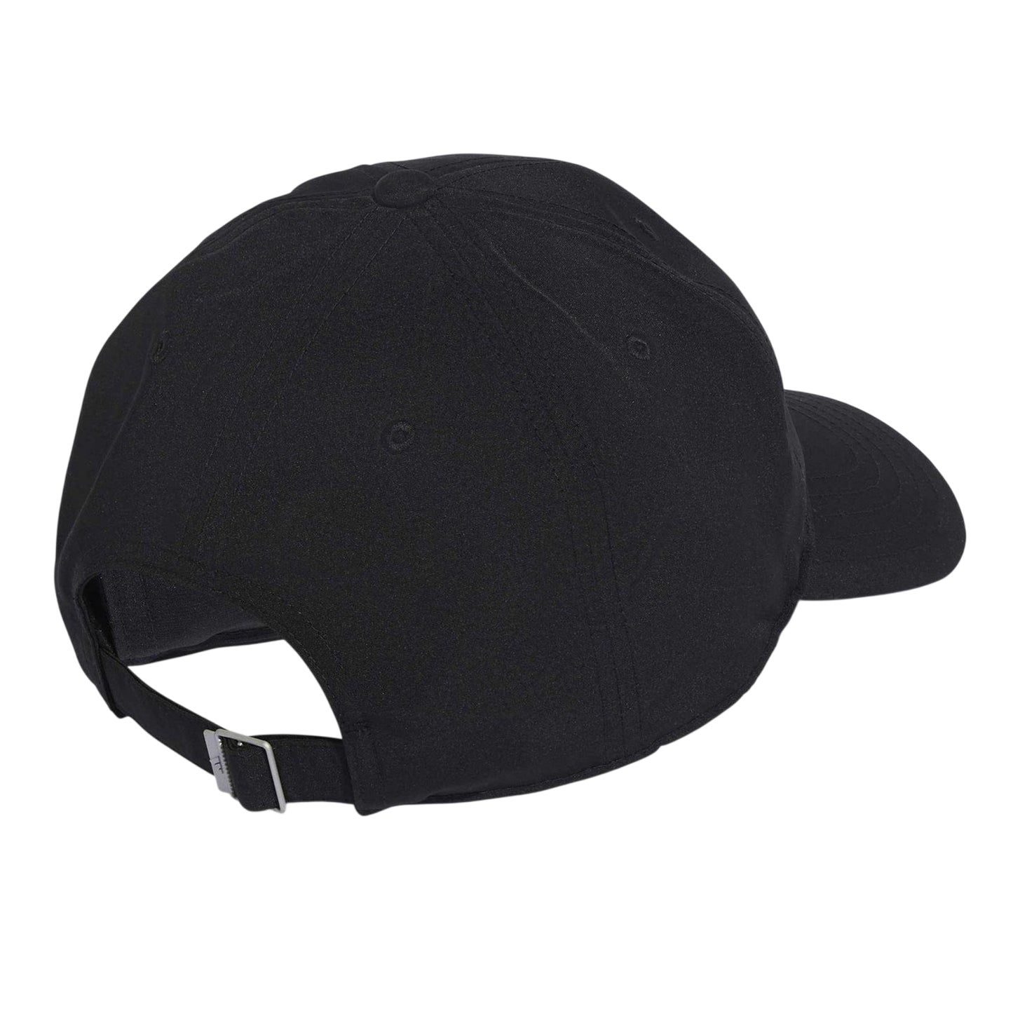 Black-Silver - Back - Adidas Mens Run Essentials Logo Running Baseball Cap