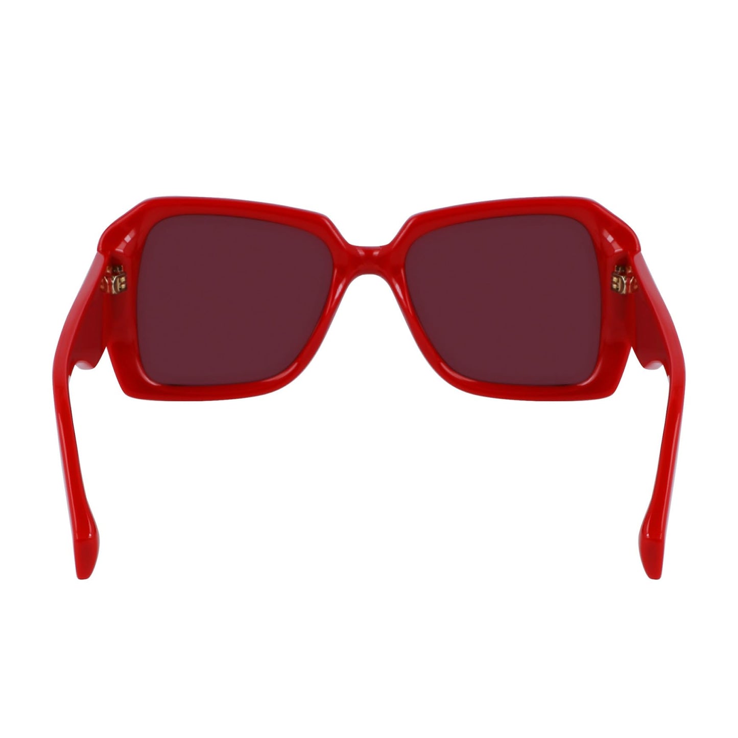 Red - Back - Karl Lagerfeld Unisex Adult Logo Sunglasses