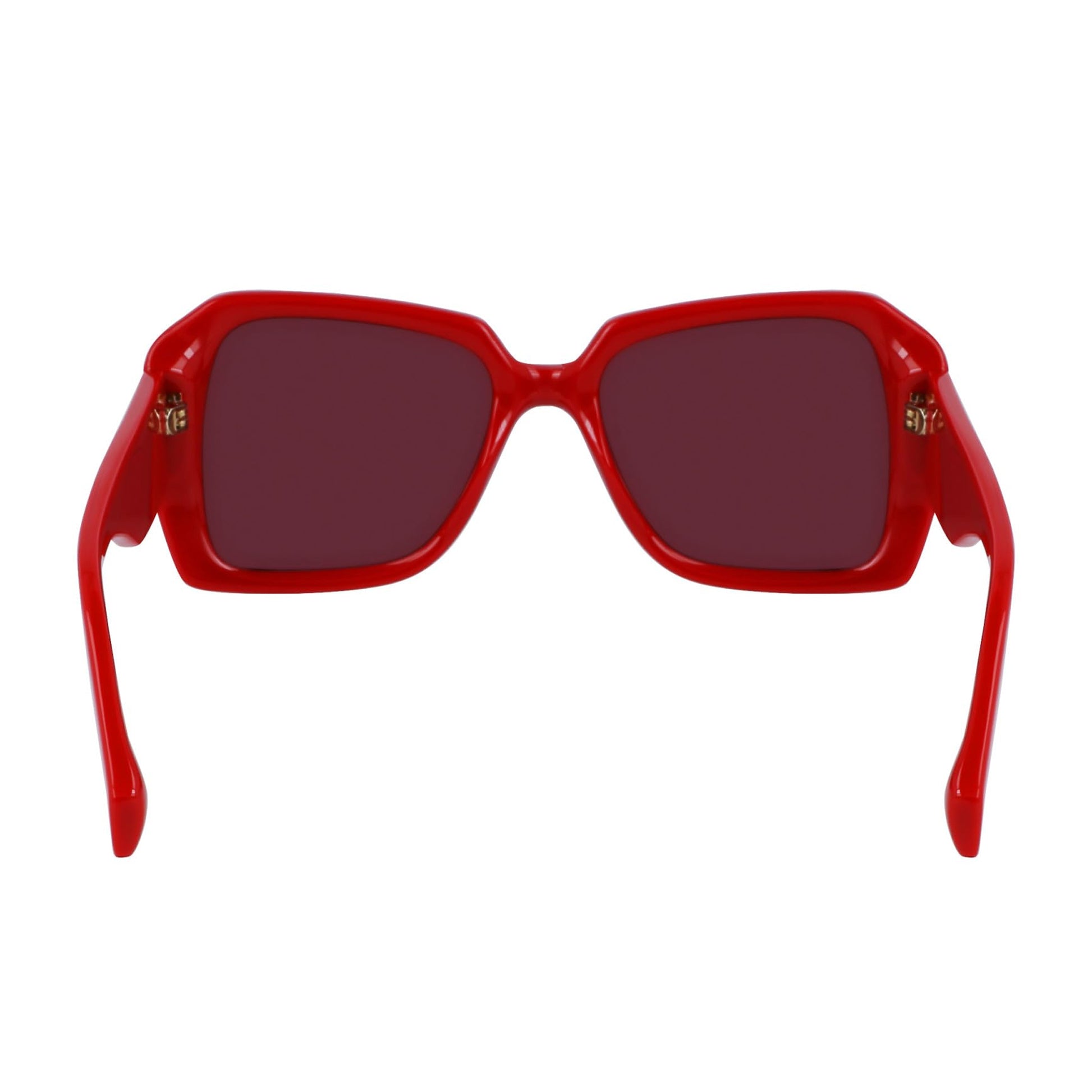 Red - Back - Karl Lagerfeld Unisex Adult Logo Sunglasses