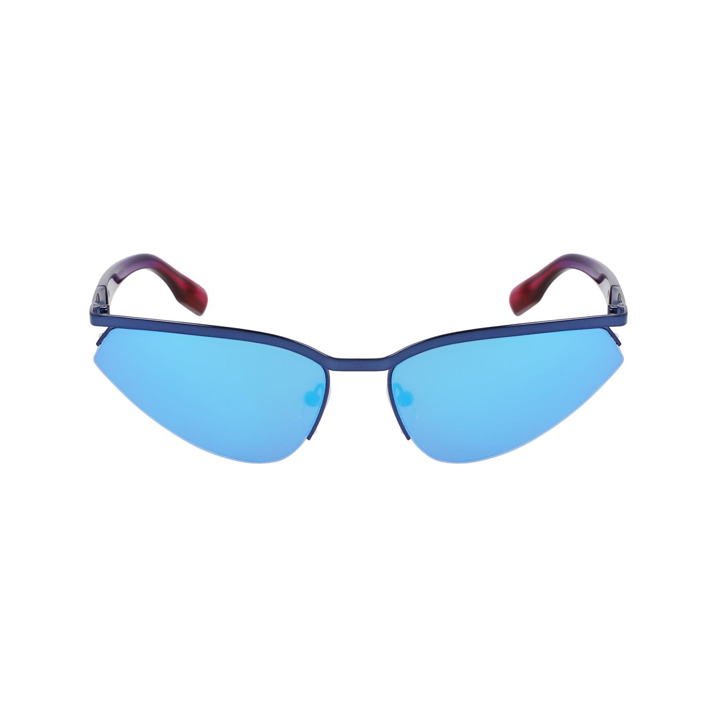 Dark Blue - Front - Karl Lagerfeld Unisex Adult Mirrored Sunglasses