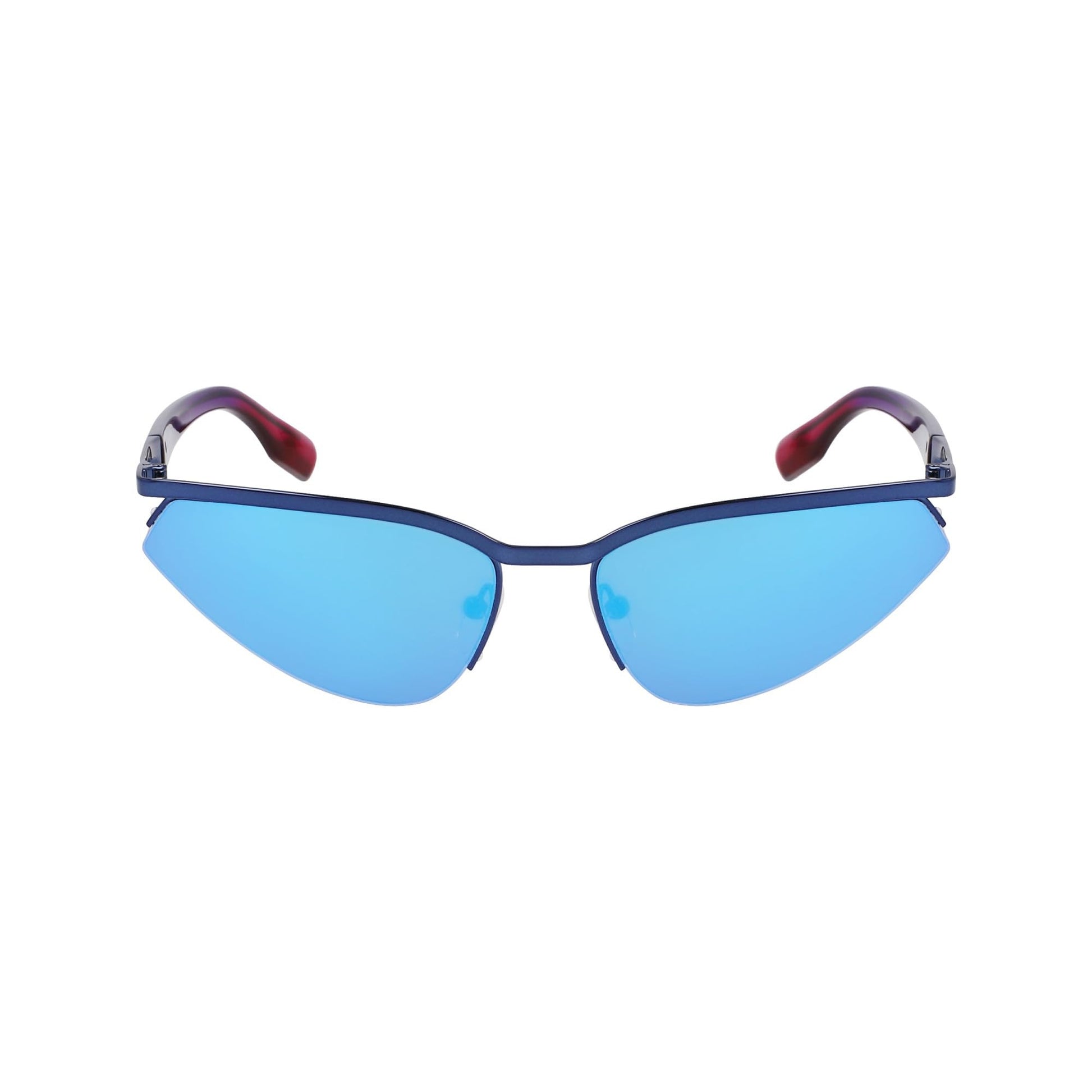 Dark Blue - Front - Karl Lagerfeld Unisex Adult Mirrored Sunglasses