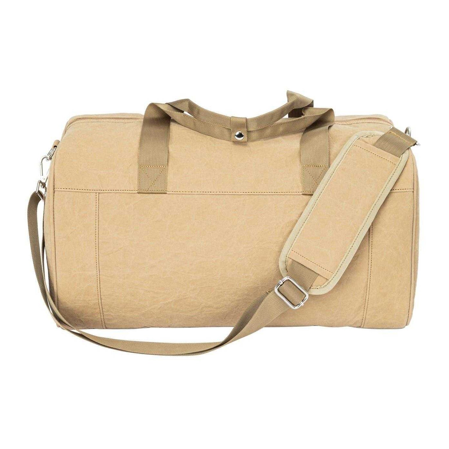 Beige - Back - Firetrap Kraft Kraft Paper Travel Duffle Bag