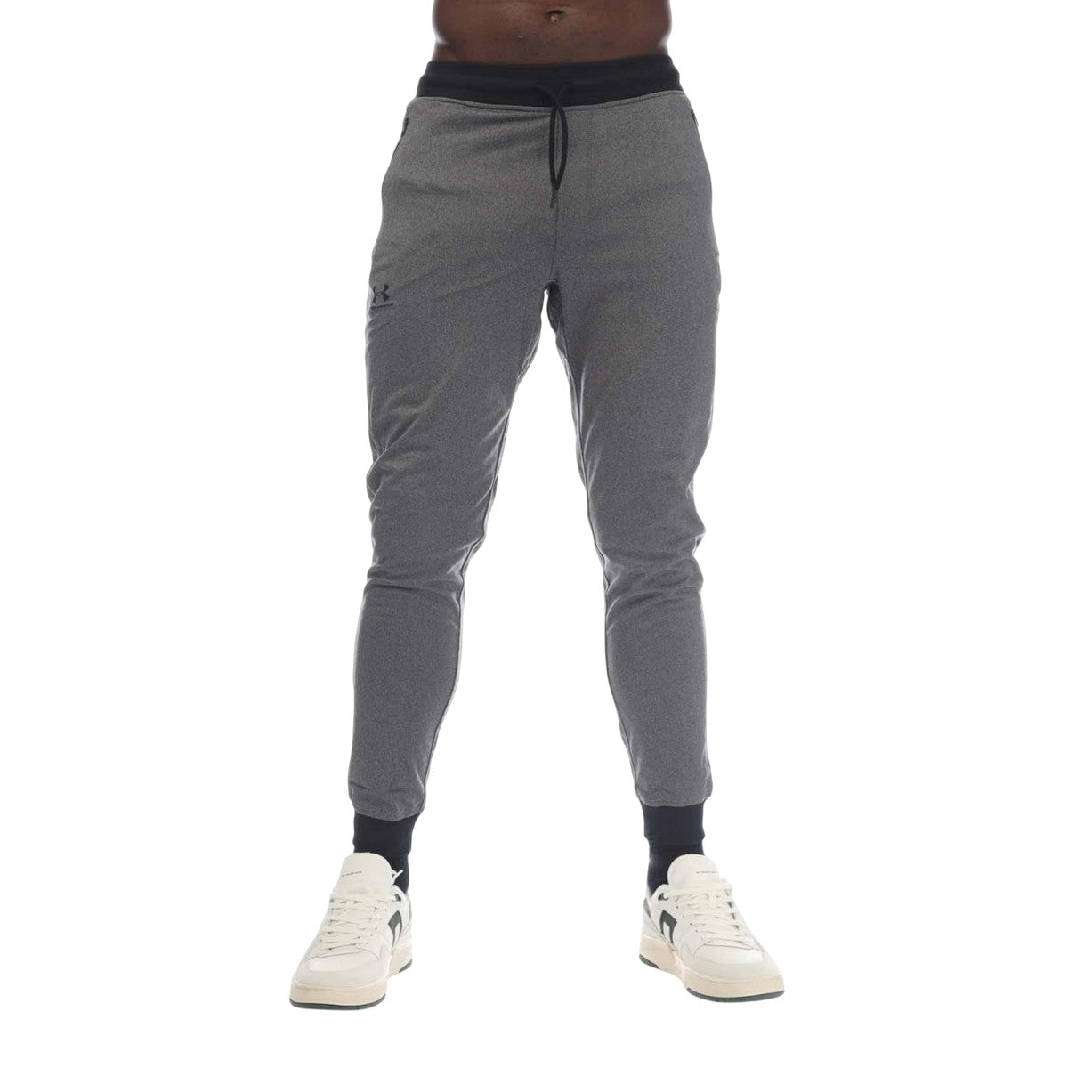 Grey - Front - Under Armour Unisex Adult Sportstyle Jogging Bottoms