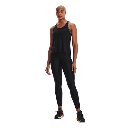 Black - Lifestyle - Under Armour Womens-Ladies 4 Way Stretch Tank Top