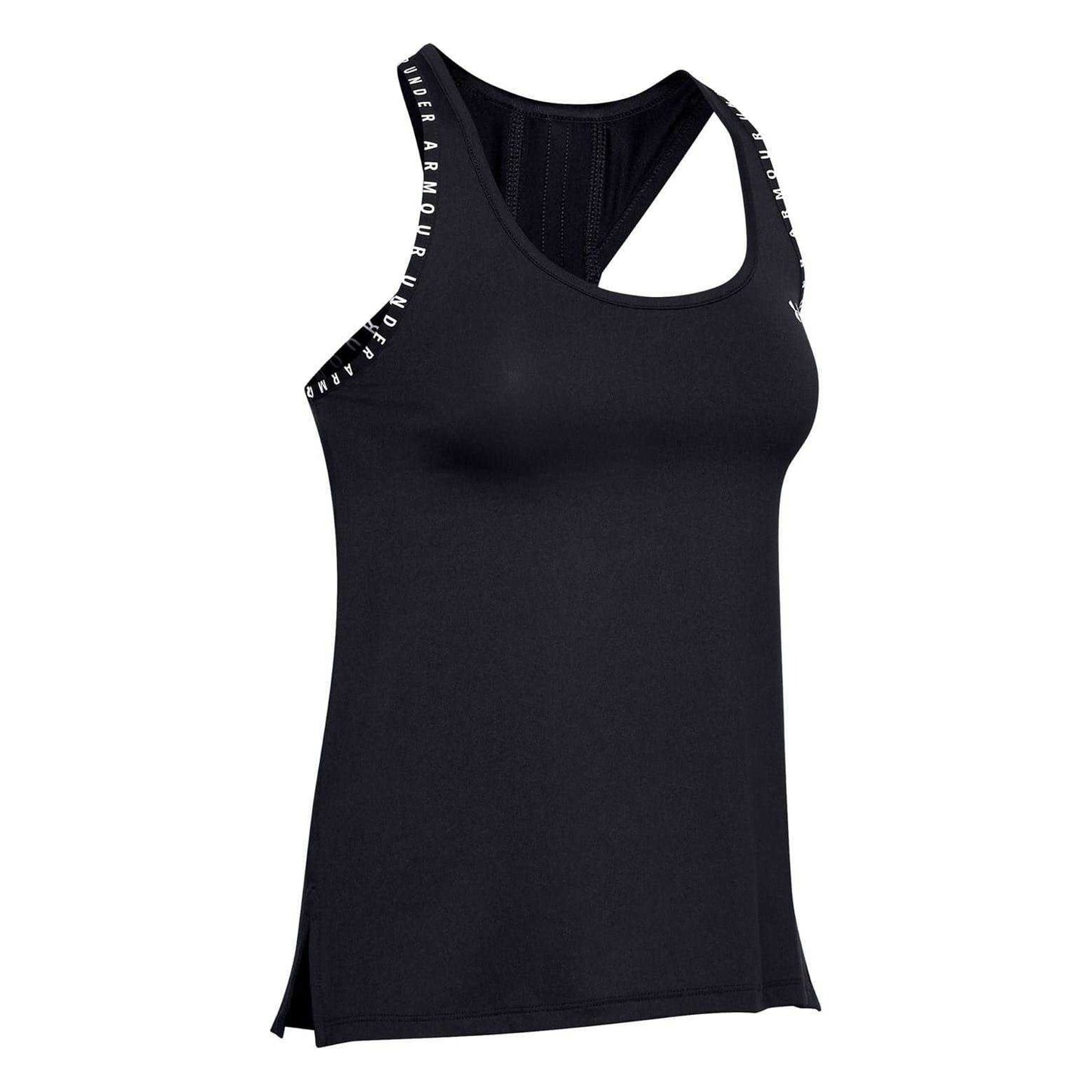 Black - Front - Under Armour Womens-Ladies 4 Way Stretch Tank Top
