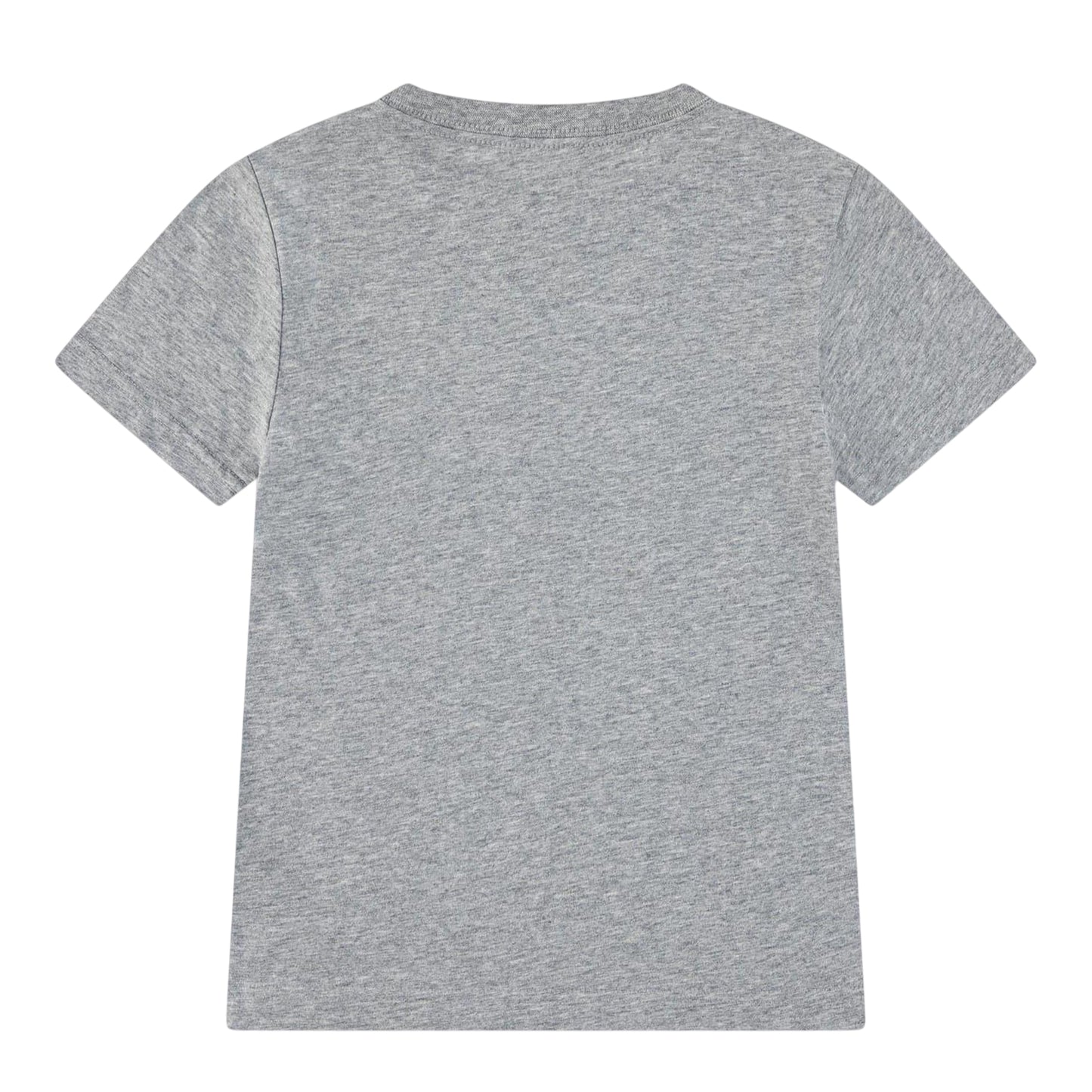 Grey - Back - Nike Boys Futura Swoosh T-Shirt