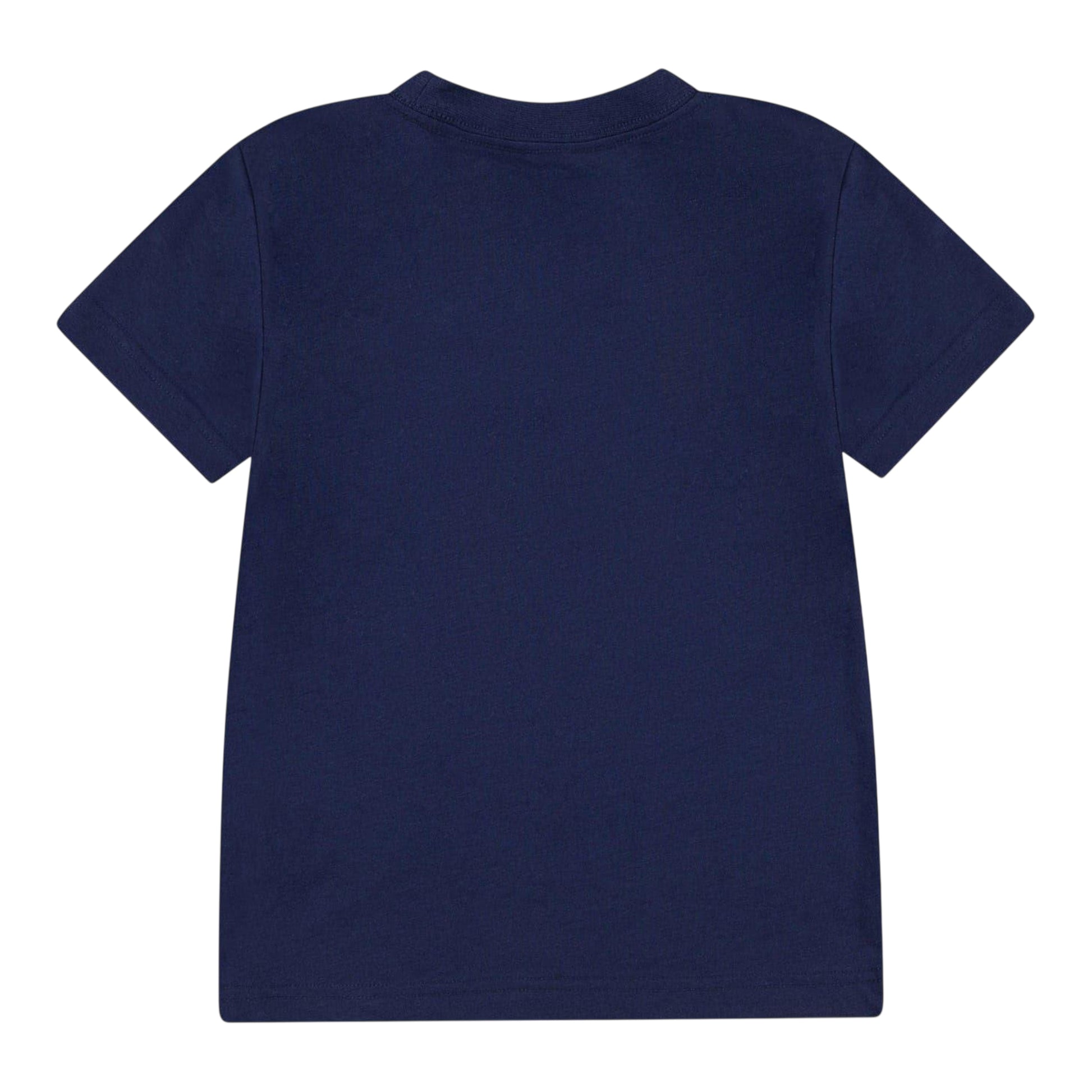 Navy - Back - Nike Boys Futura Swoosh T-Shirt
