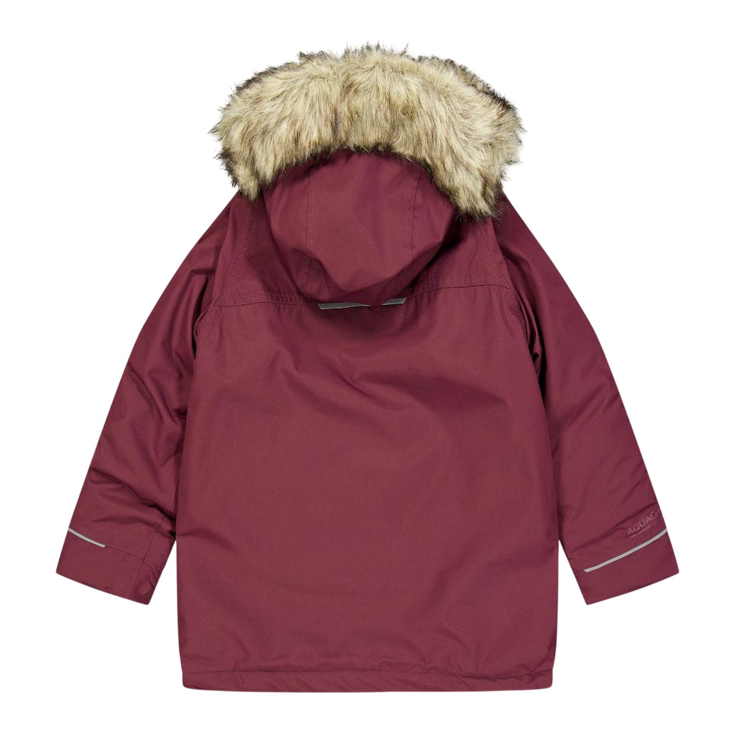 Deep Violet - Back - Craghoppers Childrens-Kids Corrib Insulated Parka