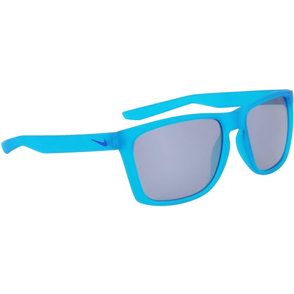 Blue-Silver - Front - Nike Fortune Logo Sunglasses