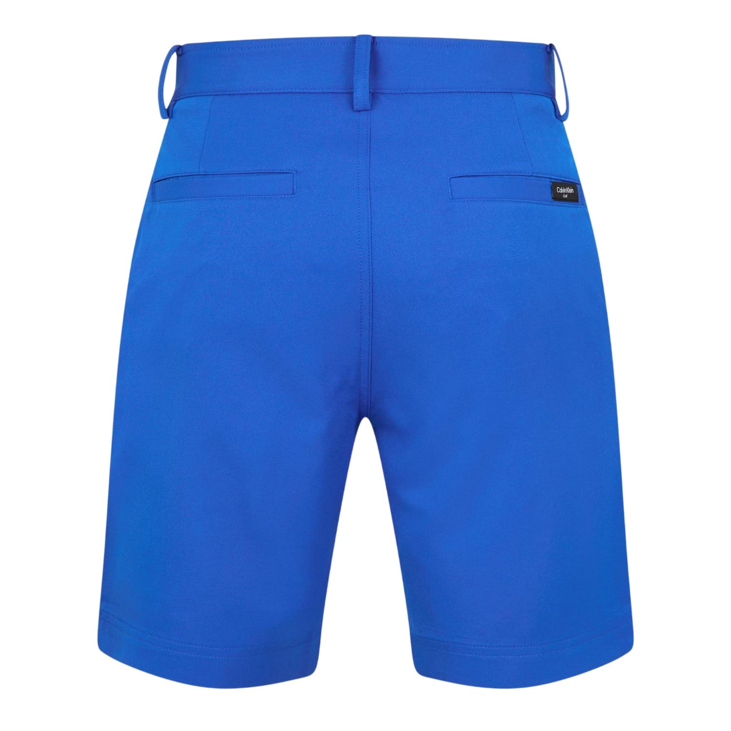 Mid Blue - Back - Calvin Klein Mens Regular Golf Shorts