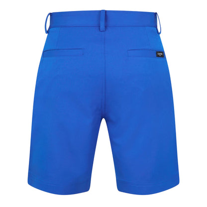 Mid Blue - Back - Calvin Klein Mens Regular Golf Shorts