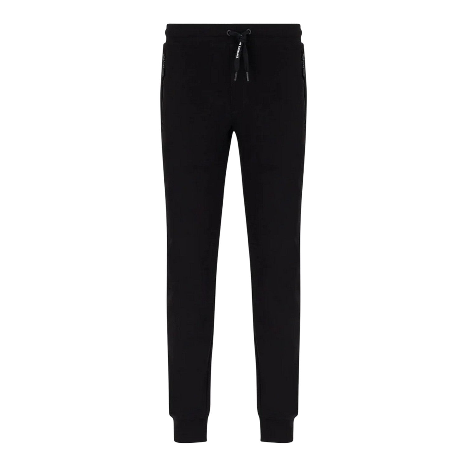 Black - Front - Armani Exchange Mens Pocket Jogging Bottoms