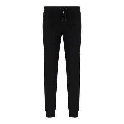 Black - Front - Armani Exchange Mens Pocket Jogging Bottoms