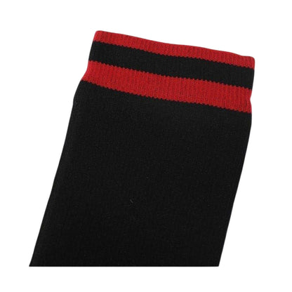 Black - Side - Karrimor Womens-Ladies Striped Waterproof Crew Socks