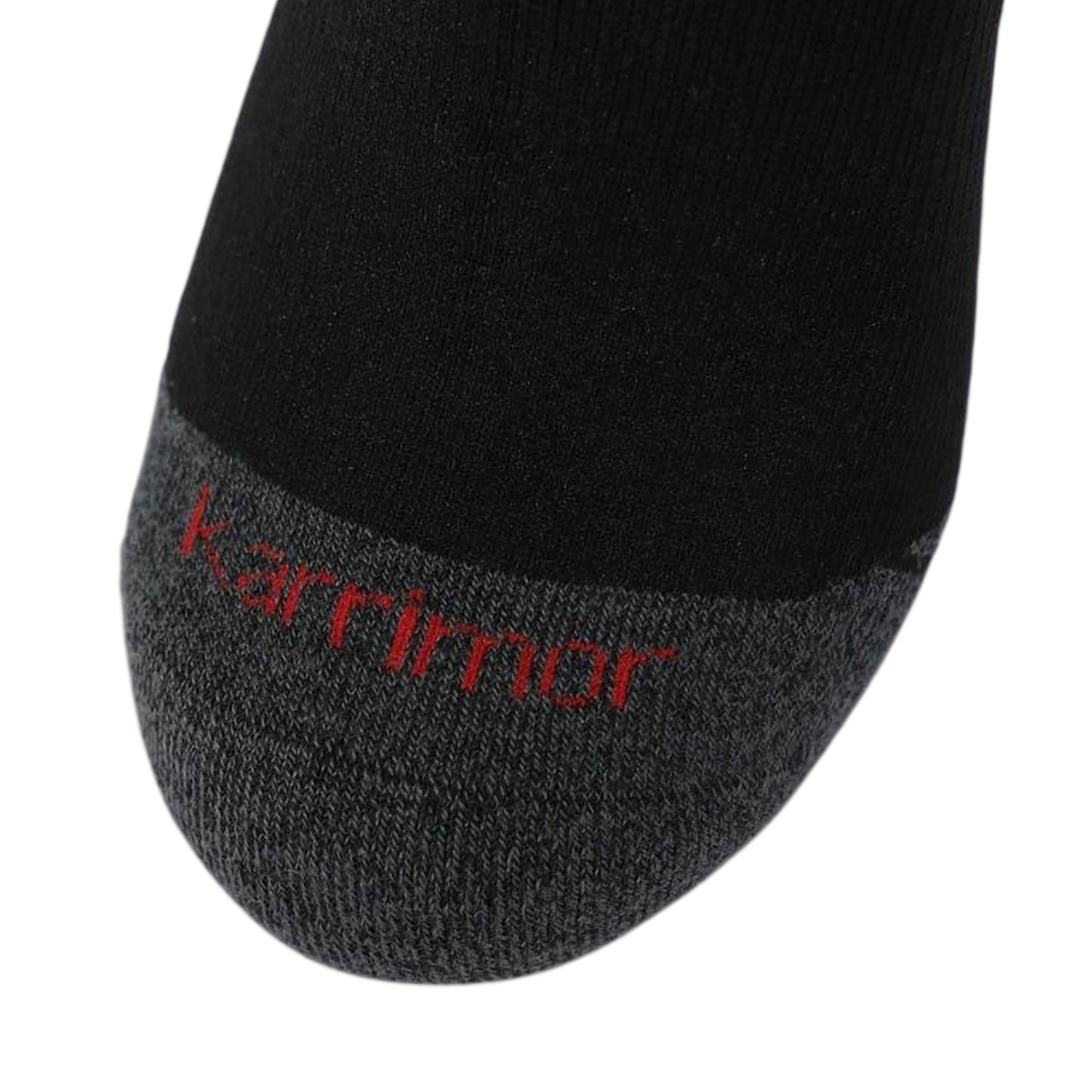 Black - Lifestyle - Karrimor Womens-Ladies Striped Waterproof Crew Socks