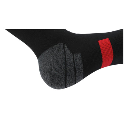 Black - Pack Shot - Karrimor Womens-Ladies Striped Waterproof Crew Socks