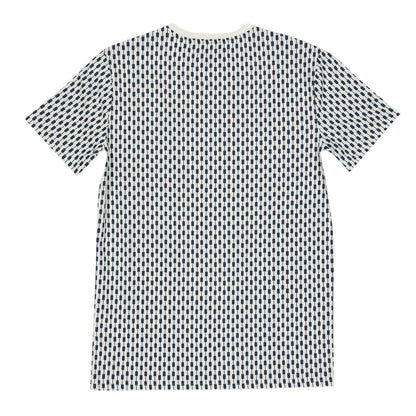 Off White - Back - Farah Childrens-Kids Geometric Jersey Embroidered Short-Sleeved T-Shirt