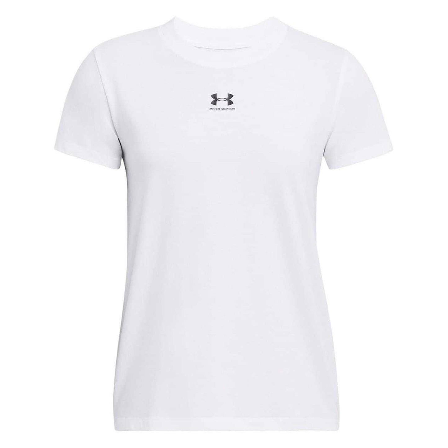 White - Front - Under Armour Womens-Ladies Off Campus T-Shirt