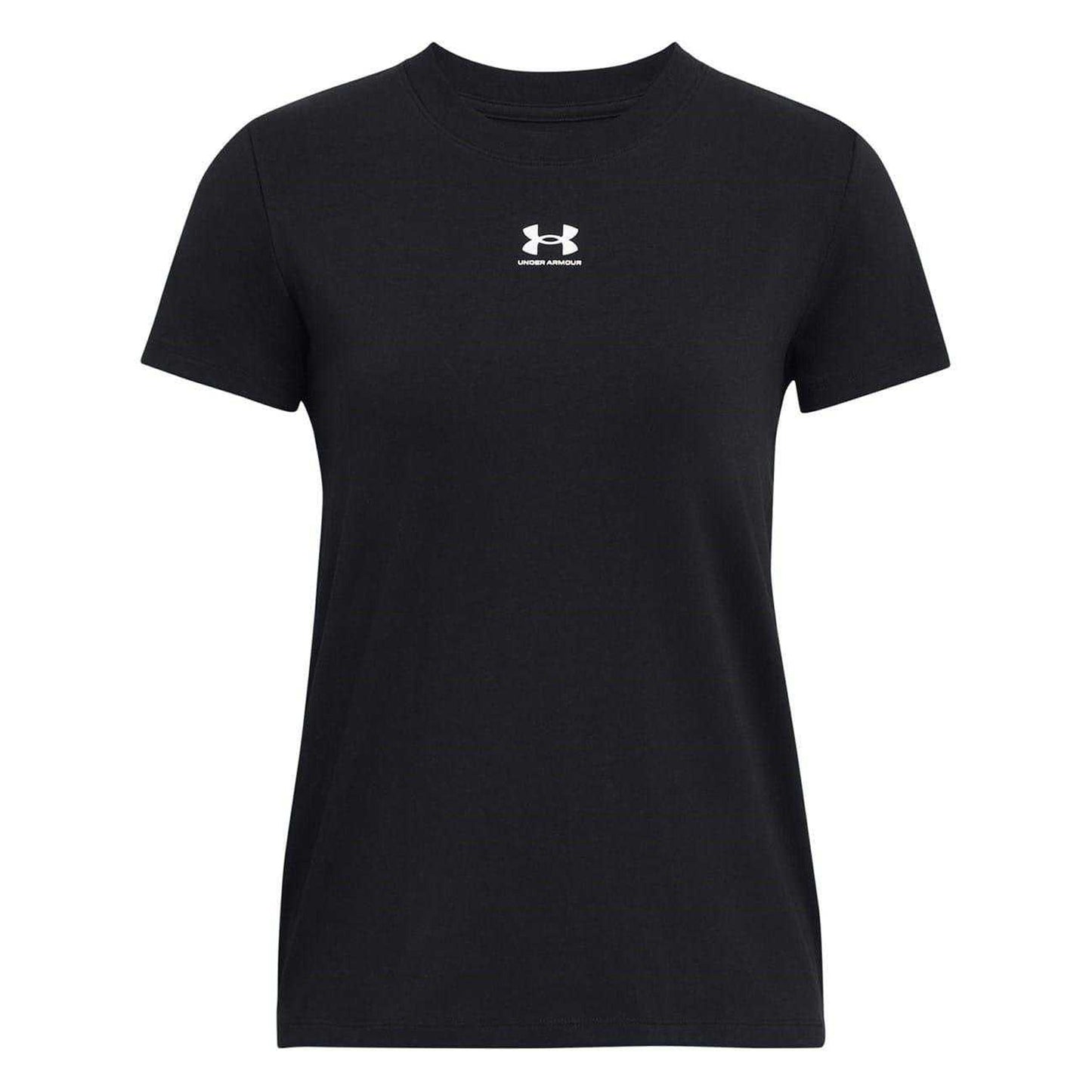 Black - Front - Under Armour Womens-Ladies Off Campus T-Shirt
