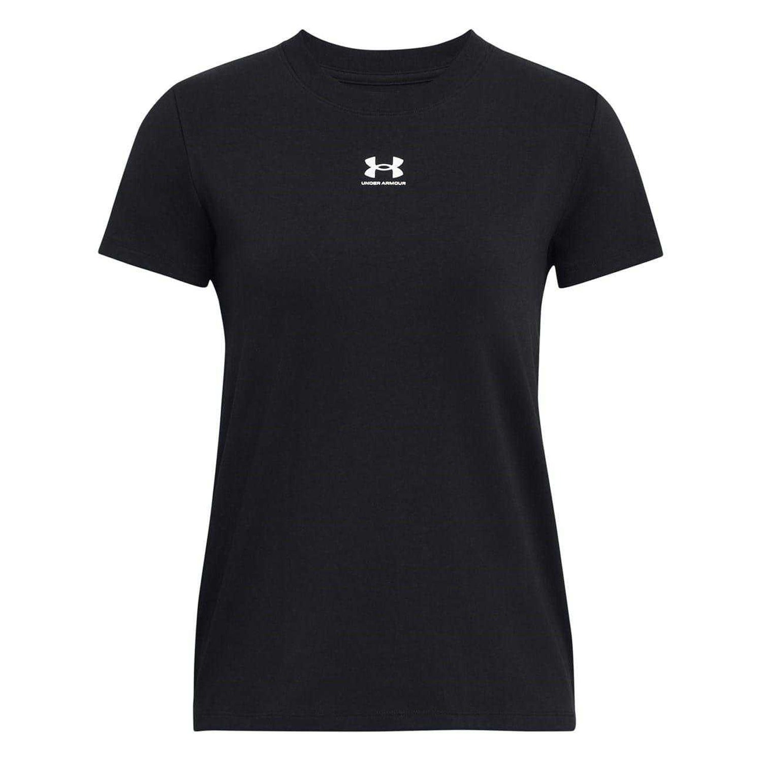 Black - Front - Under Armour Womens-Ladies Off Campus T-Shirt