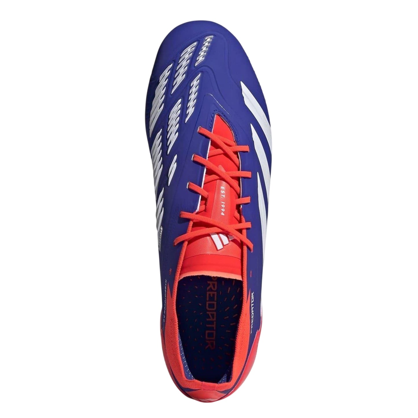 Blue-White-Red - Pack Shot - Adidas Unisex Adult Predator Soft Ground Football Boots