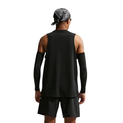 Black - Back - Nike Mens Miler Tank Top