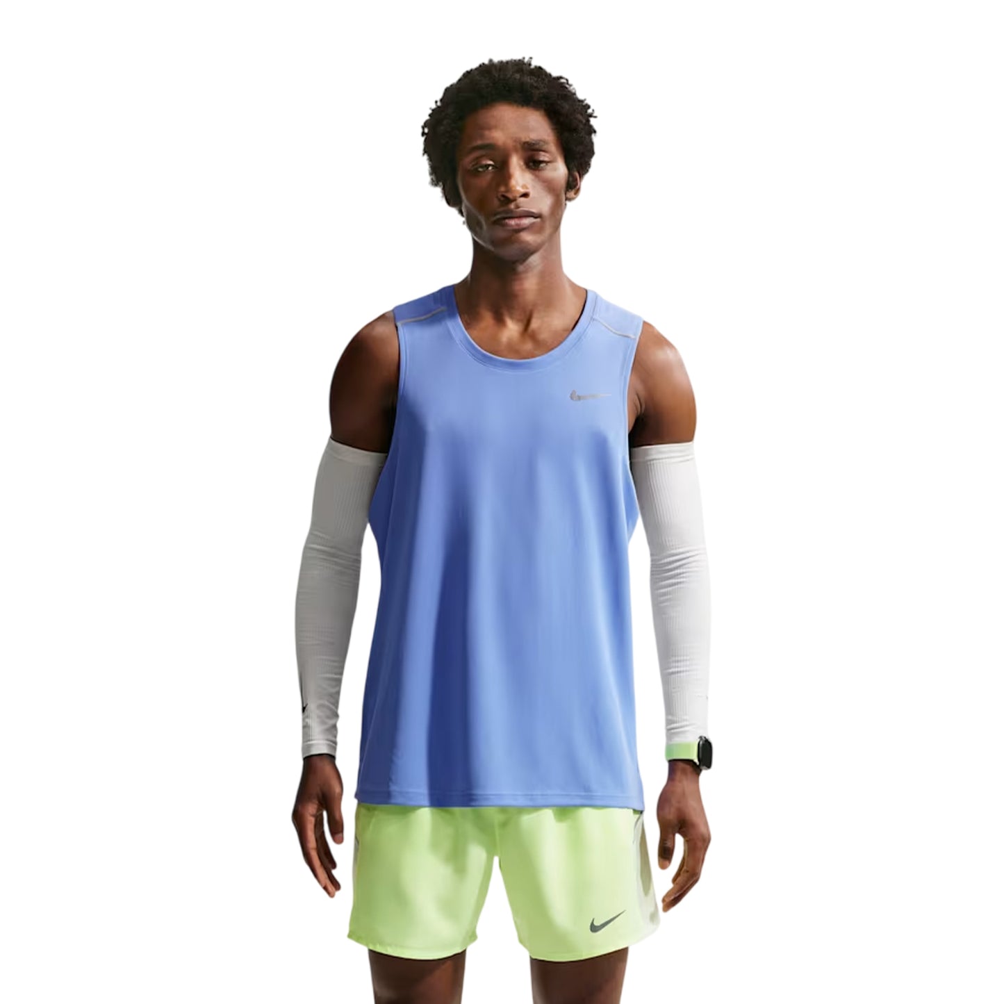 Royal Blue - Front - Nike Mens Miler Tank Top