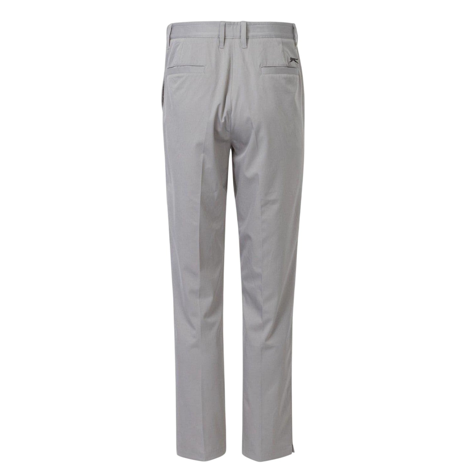 Grey - Back - Slazenger Mens Performance Golf Trousers