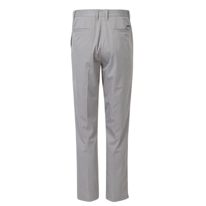 Grey - Back - Slazenger Mens Performance Golf Trousers