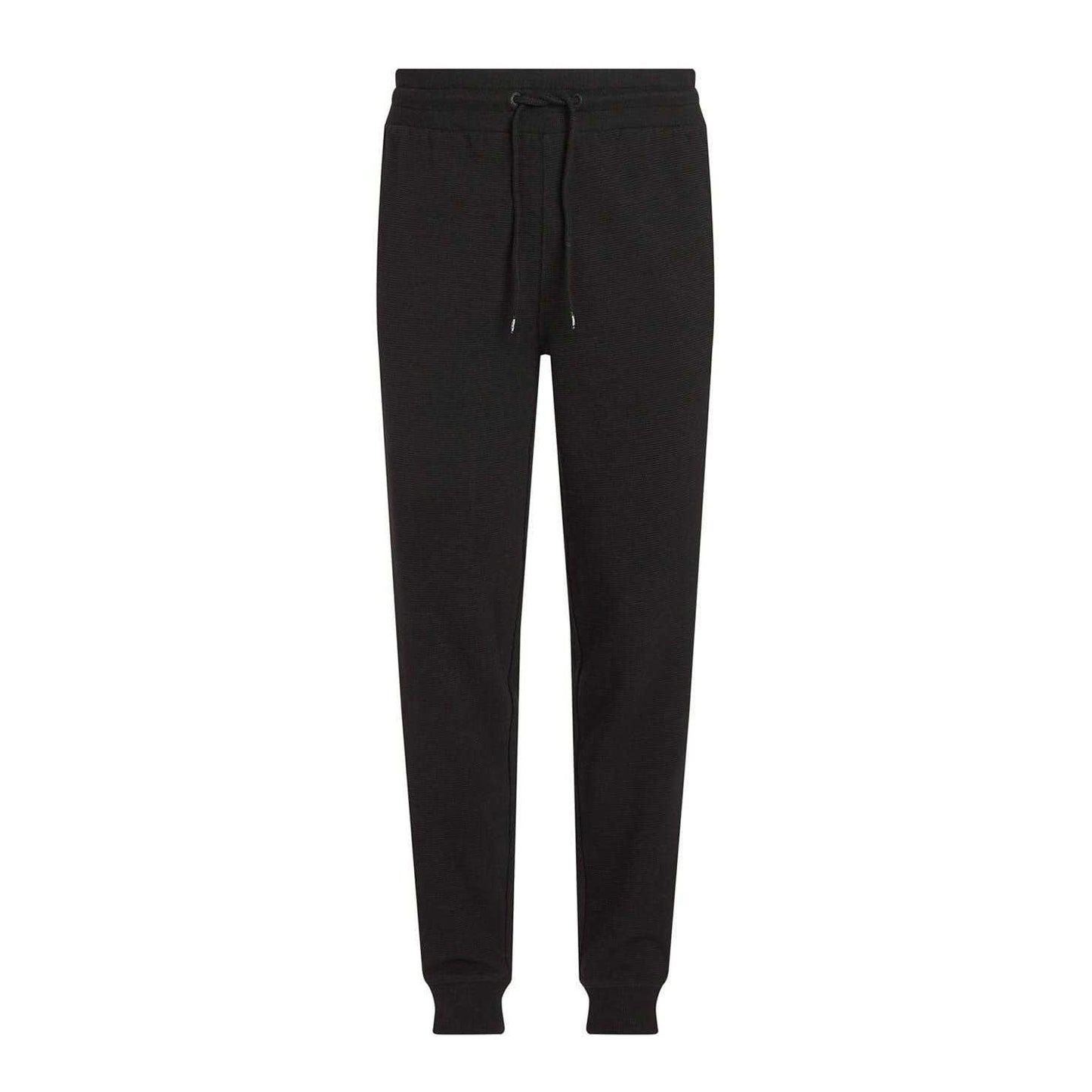 Black - Front - Tommy Hilfiger Mens Cotton Comfort Trousers
