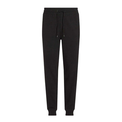 Black - Front - Tommy Hilfiger Mens Cotton Comfort Trousers