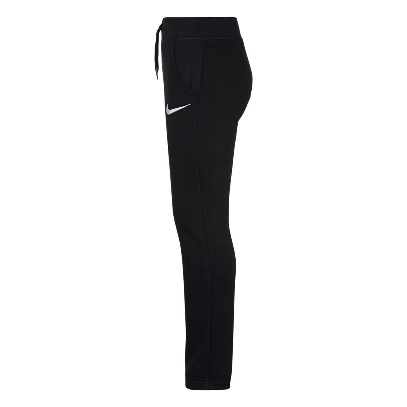 Black - Lifestyle - Nike Childrens-Kids Fleece Swoosh Jogging Bottoms