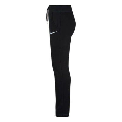 Black - Lifestyle - Nike Childrens-Kids Fleece Swoosh Jogging Bottoms