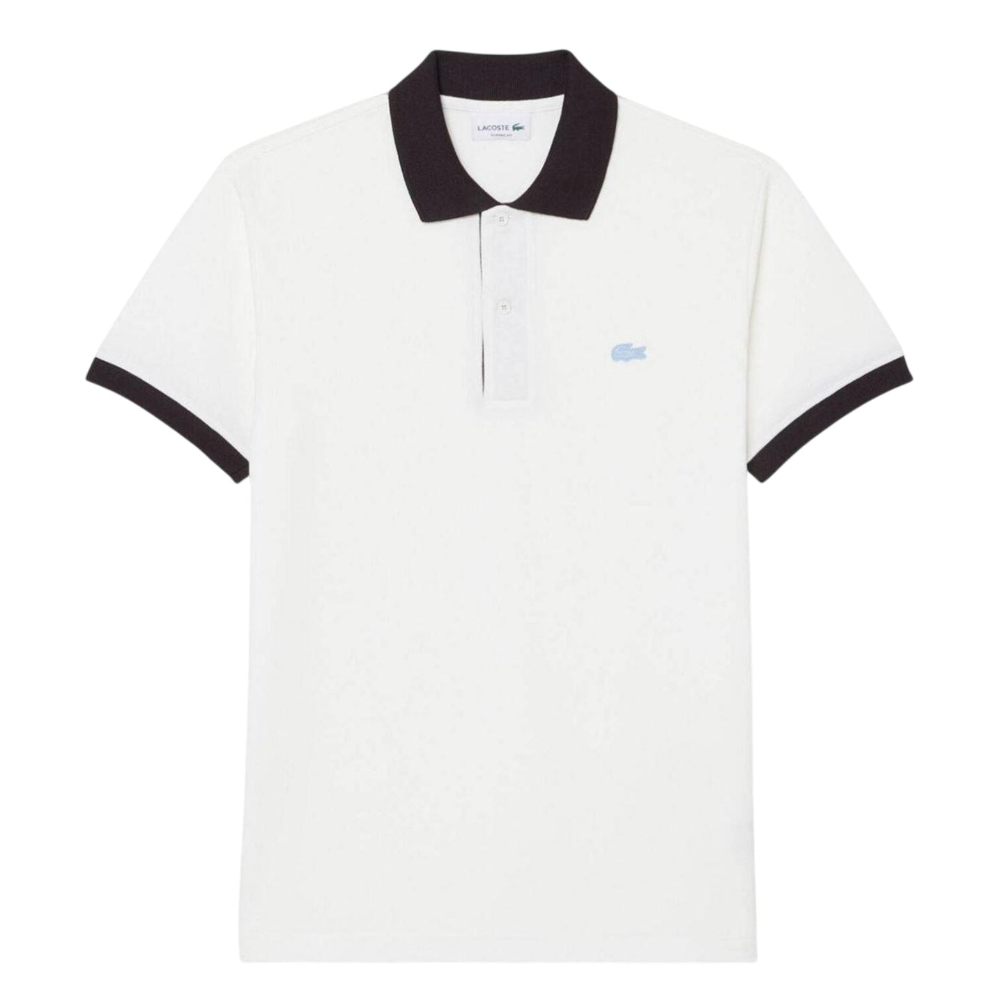 Light Beige - Front - Lacoste Mens Short-Sleeved Polo Shirt