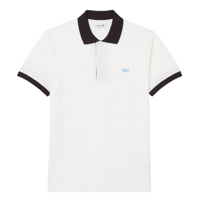 Light Beige - Front - Lacoste Mens Short-Sleeved Polo Shirt
