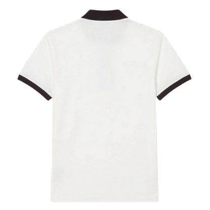 Light Beige - Back - Lacoste Mens Short-Sleeved Polo Shirt