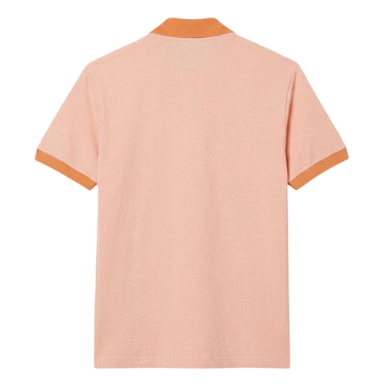 Pink - Back - Lacoste Mens Short-Sleeved Polo Shirt